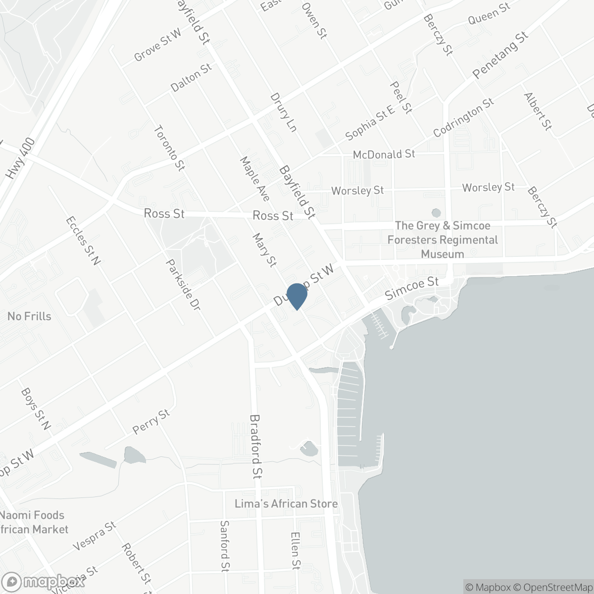 1210 - 39 MARY STREET, Barrie, Ontario L4N 1S9
